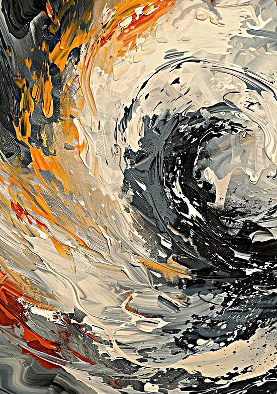 Cosmic Swirl YIN 78H9N 60 by Abstract Rebellion