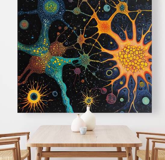 Cosmic Synapses KH9N8P 63 by Abstract Rebellion