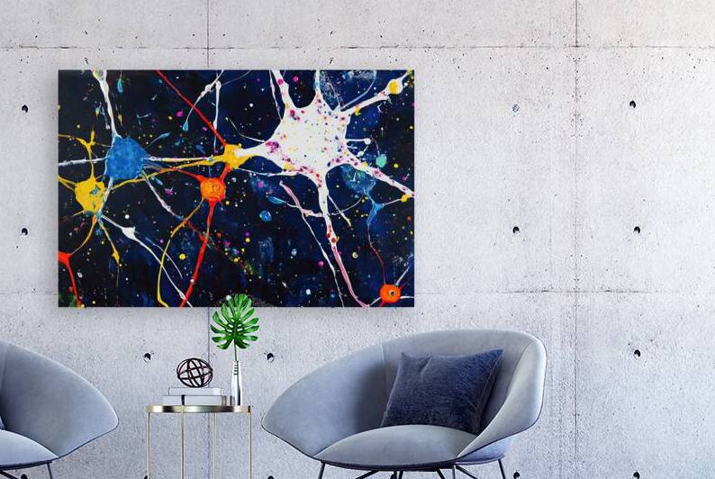 Cosmic Synapses Y92H7N 60 by Abstract Rebellion