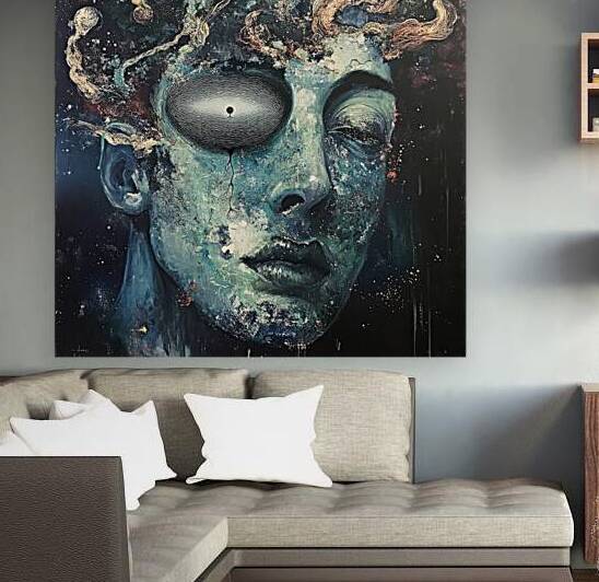 Cosmic Tear Portrait 9H2N3Z 55 by Abstract Rebellion