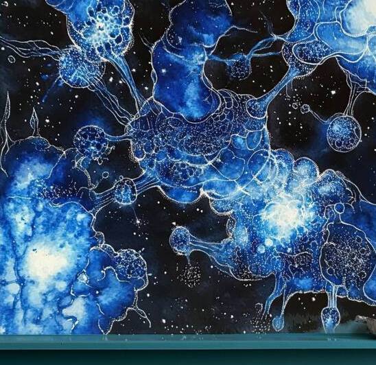 Cosmic Synapse Network H3N5P2 55 by Abstract Rebellion
