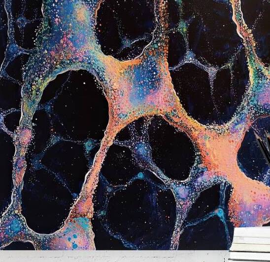 Cosmic Synapse Network H92J5Z 60 by Abstract Rebellion