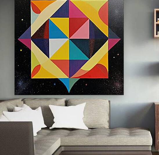 Cosmic Tessellation K9J2N5 60 by Abstract Rebellion