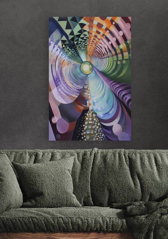 Cosmic Tunnel Vision H3N2P9 55 by Abstract Rebellion