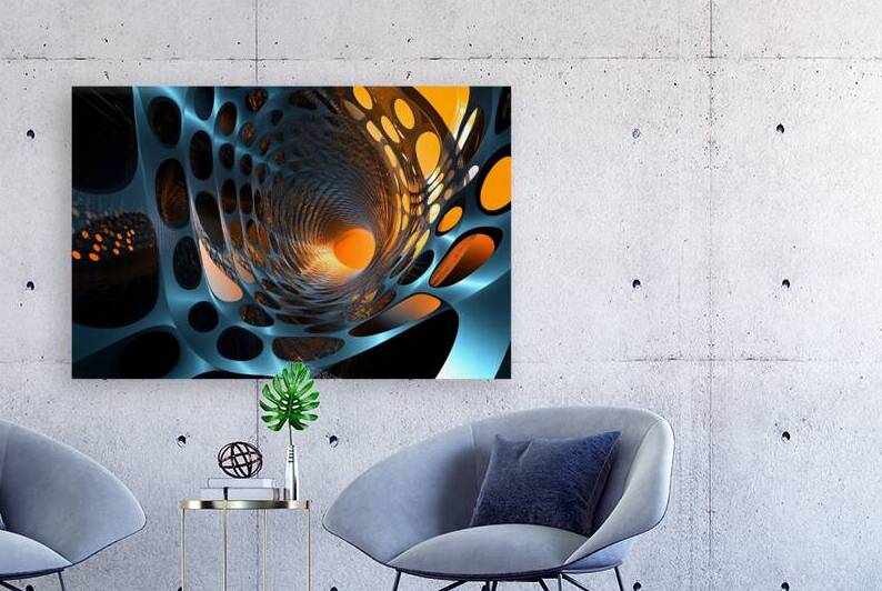 Cosmic Tunnel Vision H2N9P4 60 by Abstract Rebellion