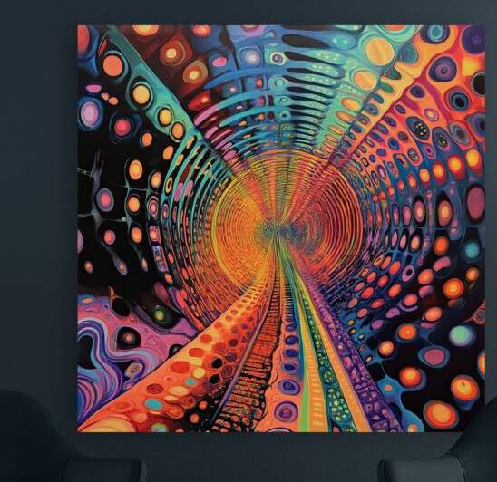 Cosmic Tunnel Vision 9H2N7P 63 by Abstract Rebellion