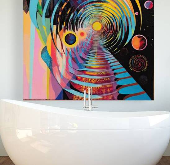 Cosmic Tunnel Vision H92N3Z 60 by Abstract Rebellion