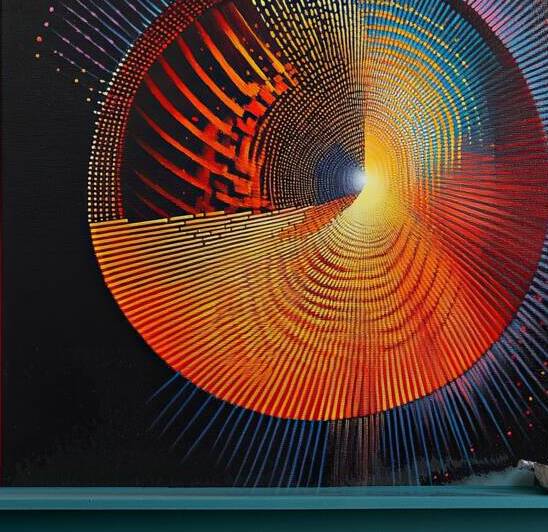 Cosmic Vortex Chroma 78HNZ9 57 by Abstract Rebellion