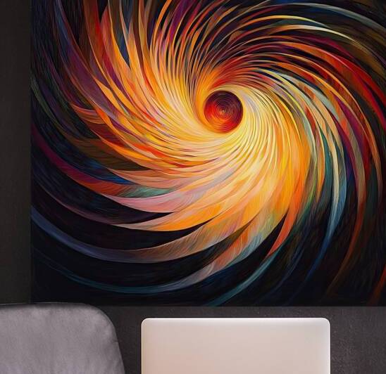 Cosmic Vortex Chroma H3N9P 55 by Abstract Rebellion