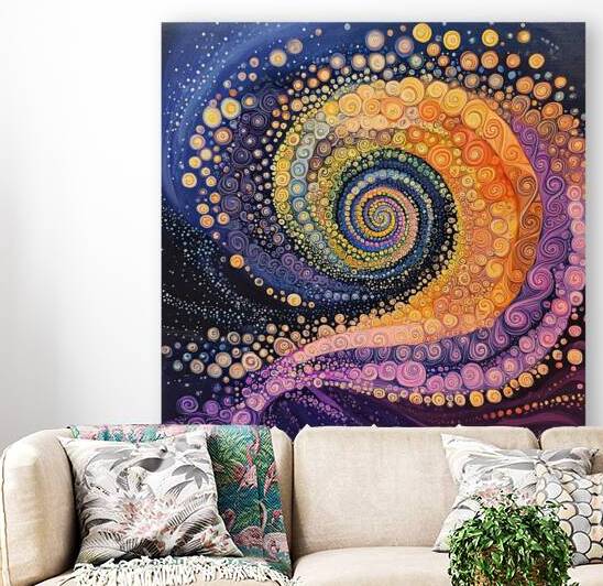 Cosmic Whirlpool Dream 92HJ8 58 by Abstract Rebellion