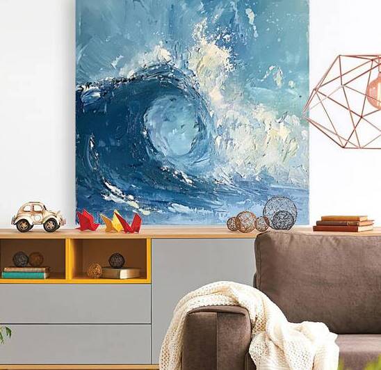 Crest of Azure Wave H29NJP 63 by Abstract Rebellion