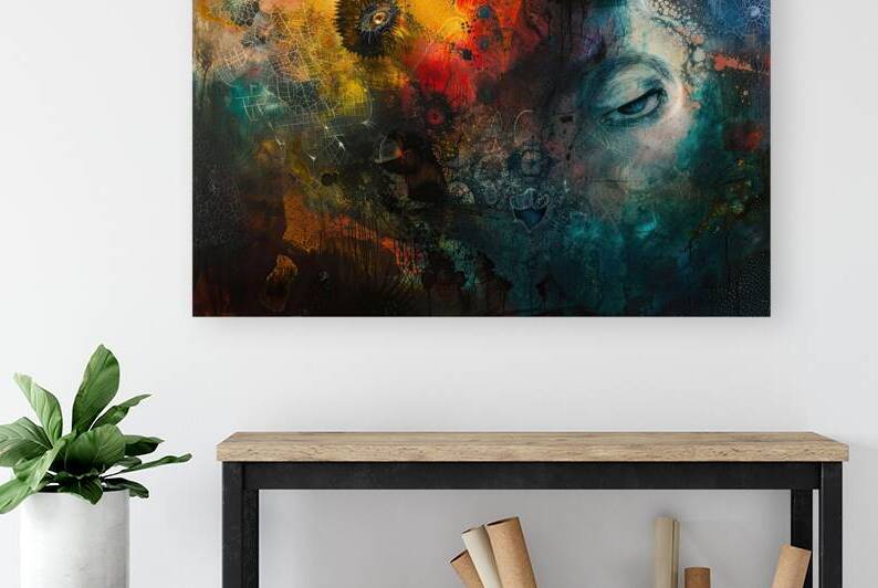 Cosmic Watcher Y28H9N 55 by Abstract Rebellion