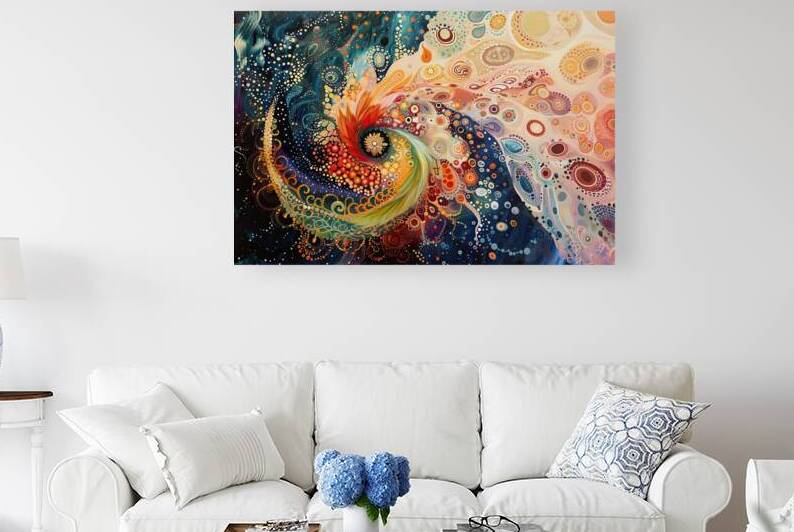 Cosmic Whirlpool Dance H92P3Z 60 by Abstract Rebellion