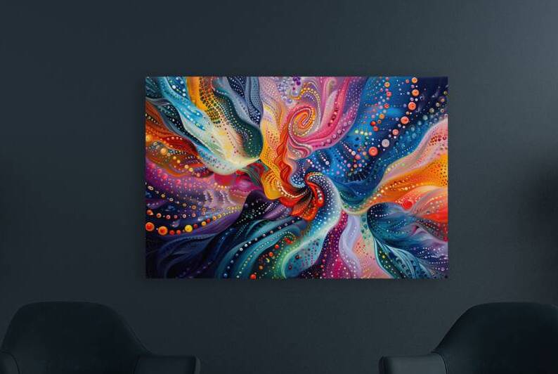 Cosmic Whirlpool Dance H92N5Z 60 by Abstract Rebellion
