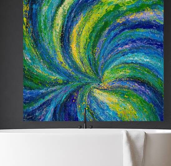 Cosmic Whirlpool H7P4N2 57 by Abstract Rebellion