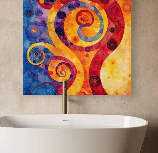 Cosmic Whirlwind Dance H2N9P2 57 by Abstract Rebellion