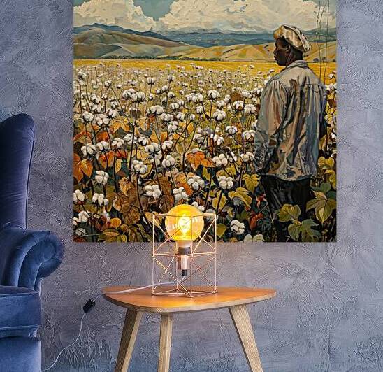 Cotton Fields Forever H92P3Z 64 by Abstract Rebellion