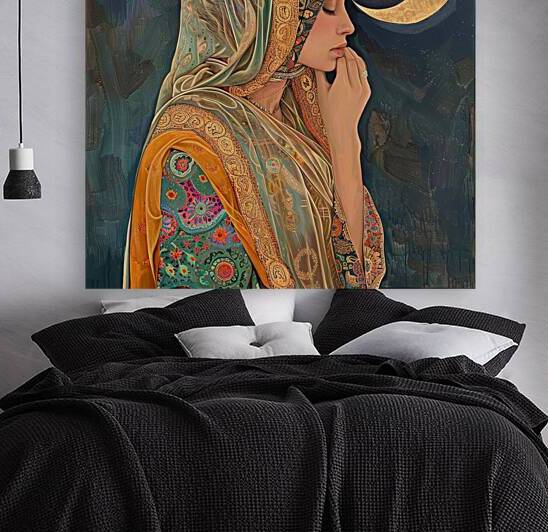 Crescent Moon Whisper 7H9N2P 62 by Abstract Rebellion