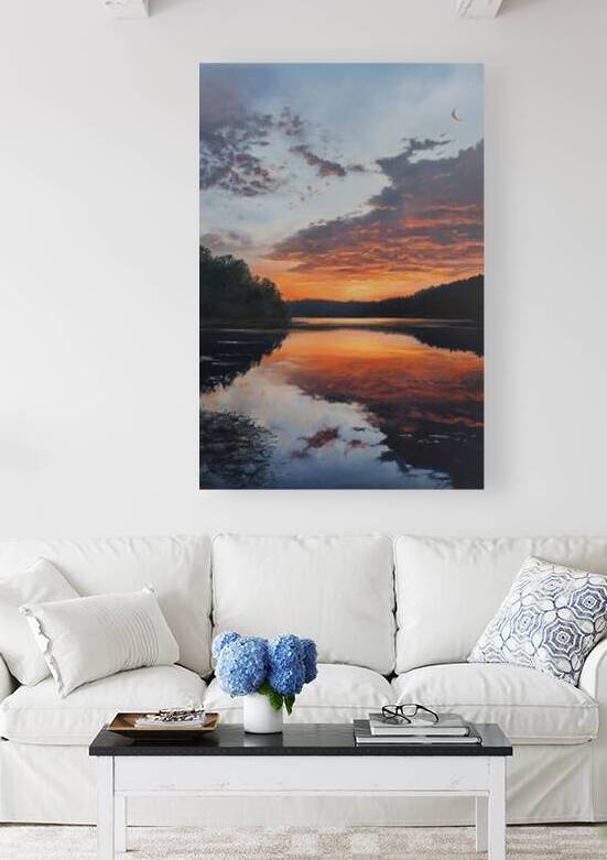 Crescent Moon Reflection 92HKP 61 by Abstract Rebellion