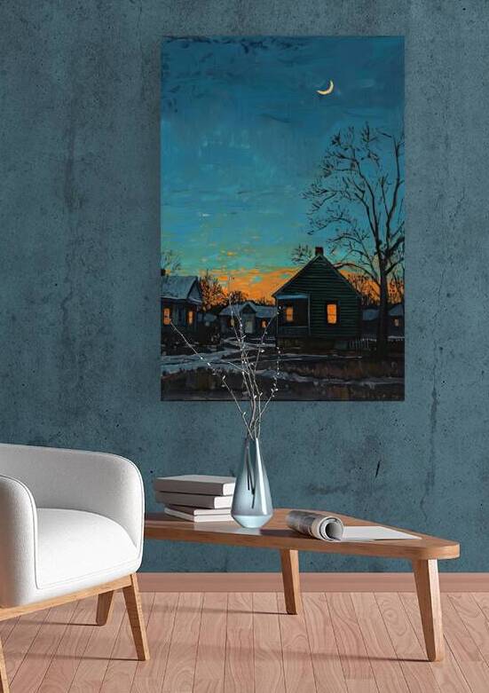 Crescent Moon Twilight 2H9N3Z 51 by Abstract Rebellion