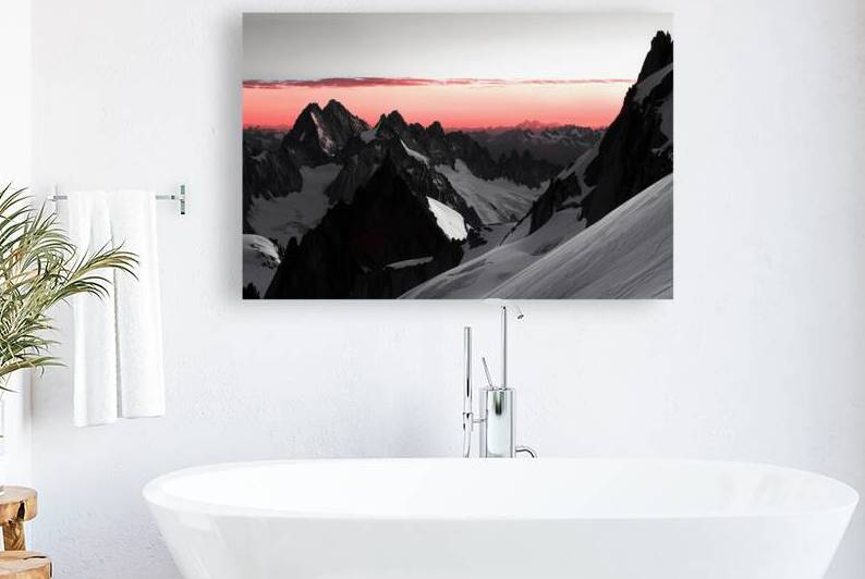 Crimson Alps Dawn H29NJP 64 by Abstract Rebellion