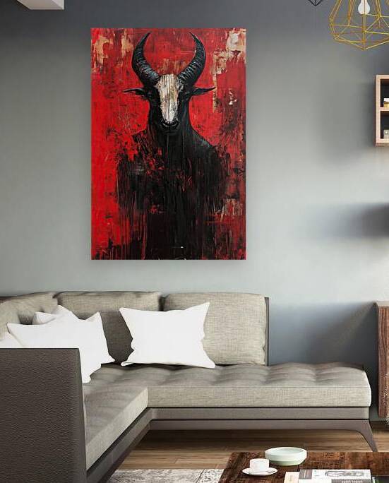 Crimson Baphomet NZ92H3 60 by Abstract Rebellion