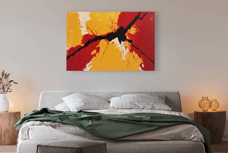 Crimson Chasm Y39Z5J 55 by Abstract Rebellion