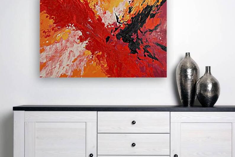 Crimson Collision Y92H3N 52 by Abstract Rebellion