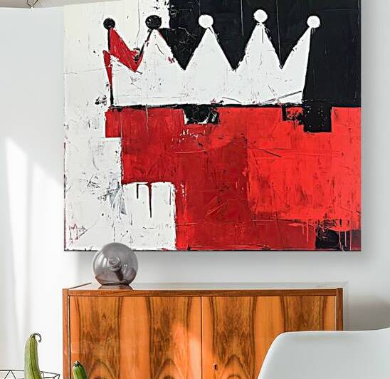 Crimson Crown Divide 92HKP3 55 by Abstract Rebellion