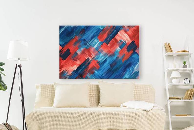 Crimson Currents 29H3N4 50 by Abstract Rebellion