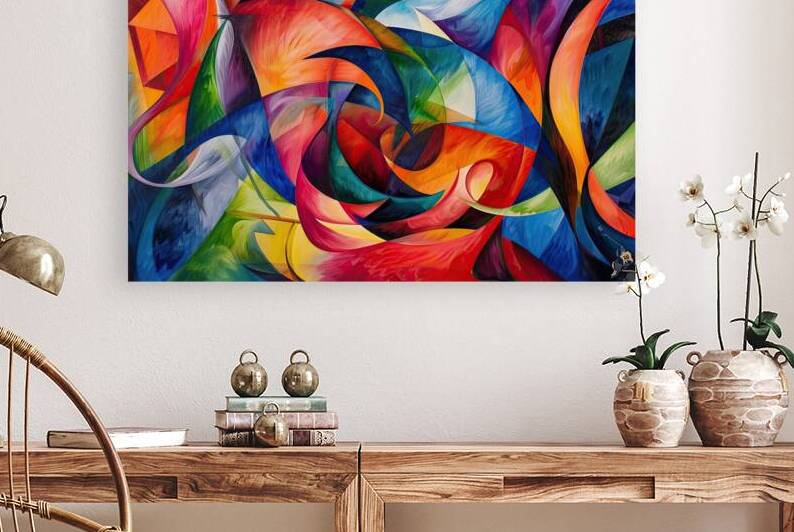 Crimson Dance 7892BC 45 by Abstract Rebellion