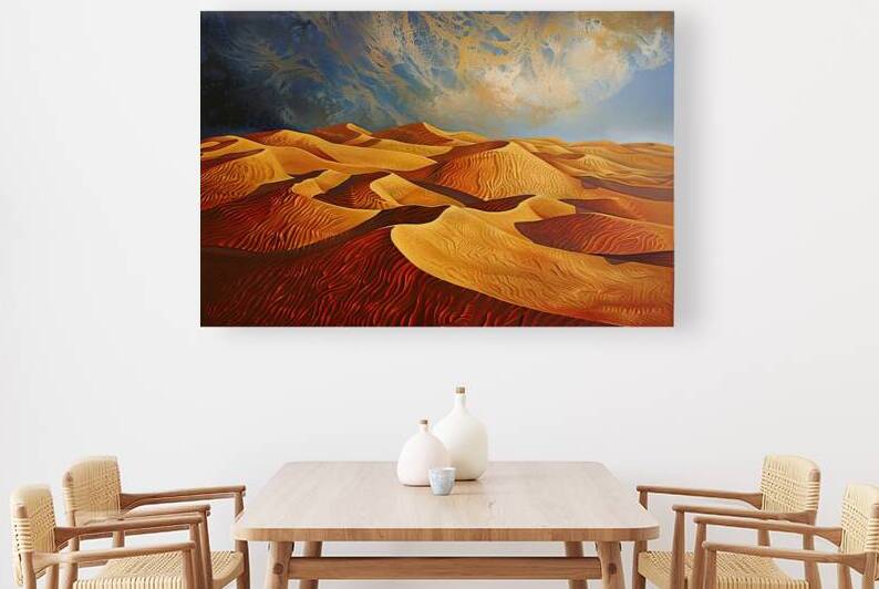 Crimson Dunes Whispers H92N5Z 57 by Abstract Rebellion