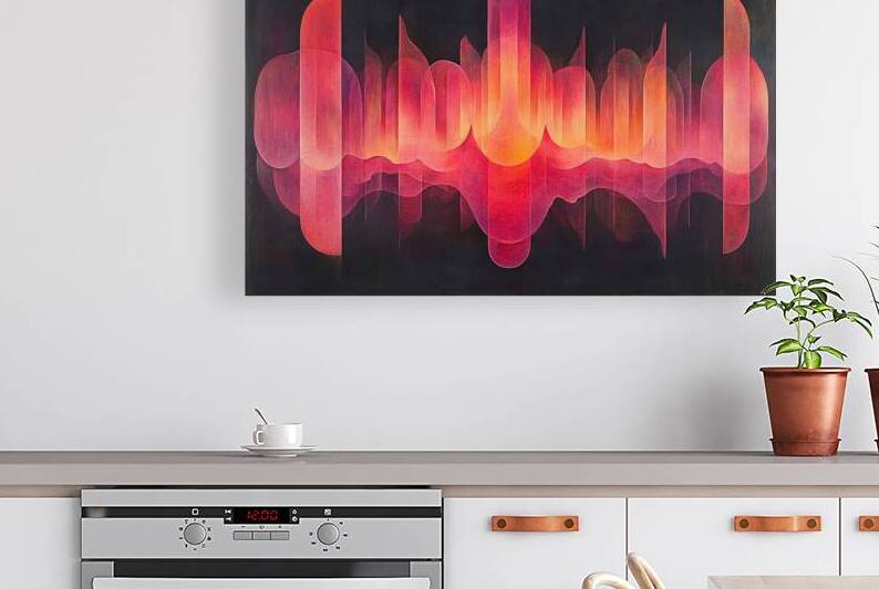 Crimson Echoes N9P2H7 48 by Abstract Rebellion