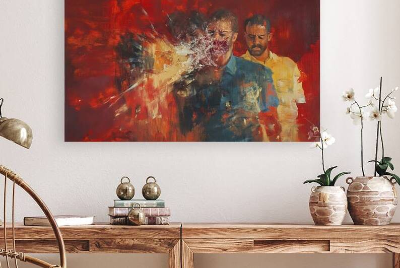 Crimson Echoes H92PNZ 45 by Abstract Rebellion