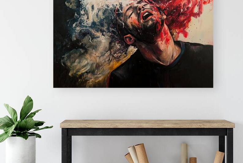 Crimson Echoes NZ92HJ 58 by Abstract Rebellion
