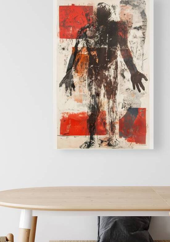 Crimson Echo Figure H92N3Z 45 by Abstract Rebellion