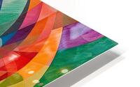 Chromatic Spiral HD Metal print