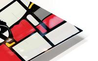 Mondrian Portrait  HD Metal print