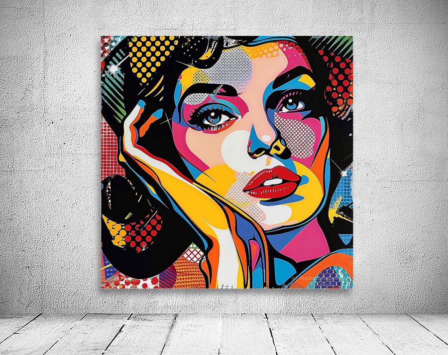 Pop Glamour Wall Preview
