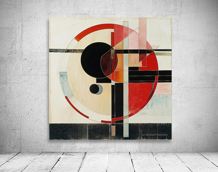 Geometric Harmony Wall Preview