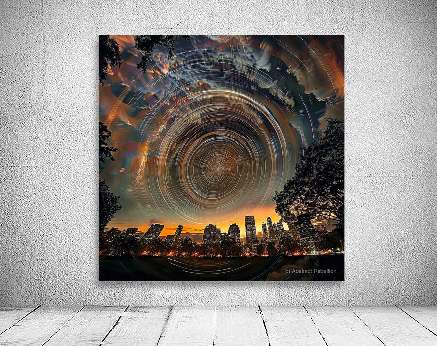 Urban Vortex Wall Preview