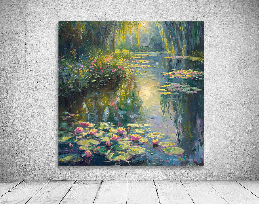Serenity in Bloom Wall Preview