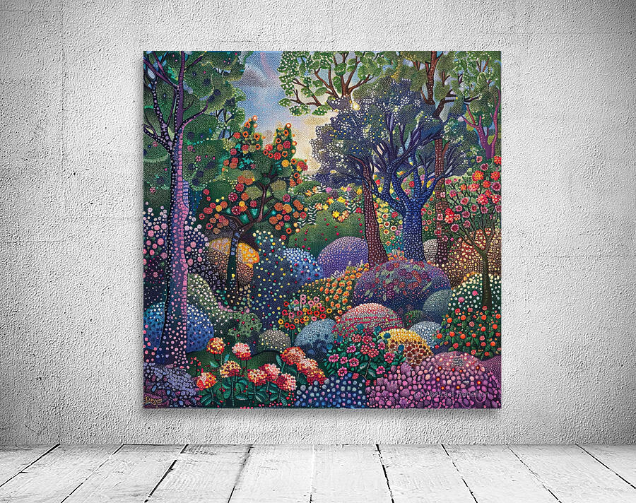 Enchanted Bloomscape Wall Preview