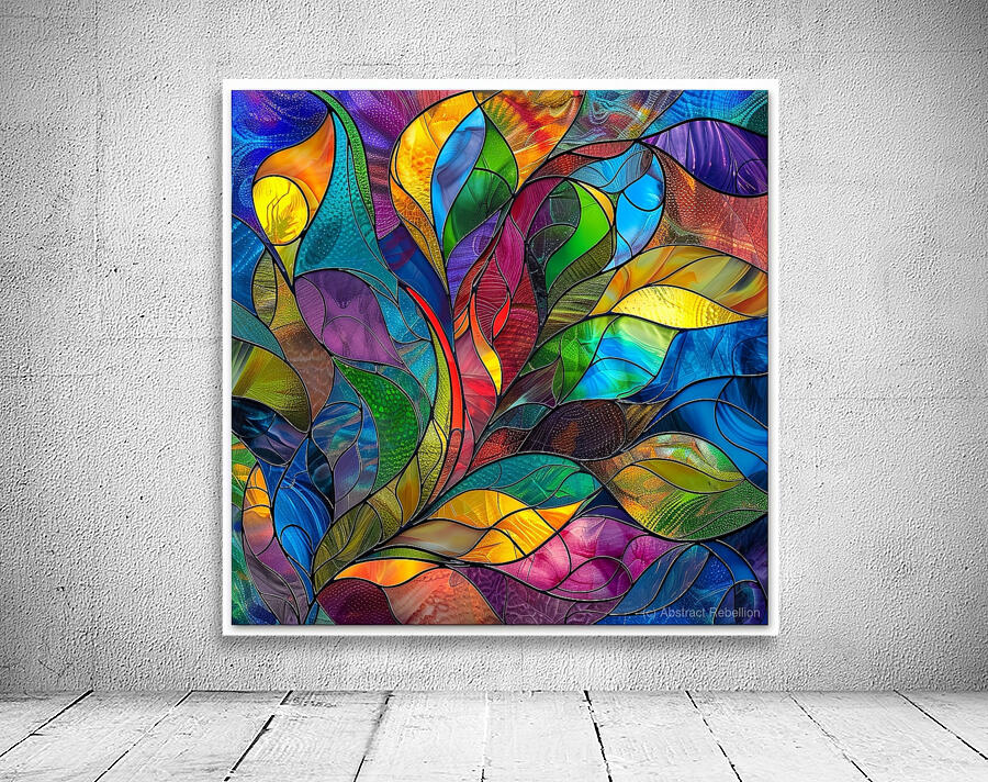 Prismatic Petals Wall Preview