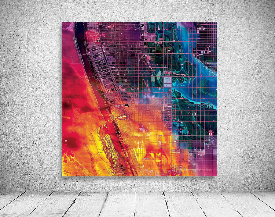 Urban Gradient Wall Preview