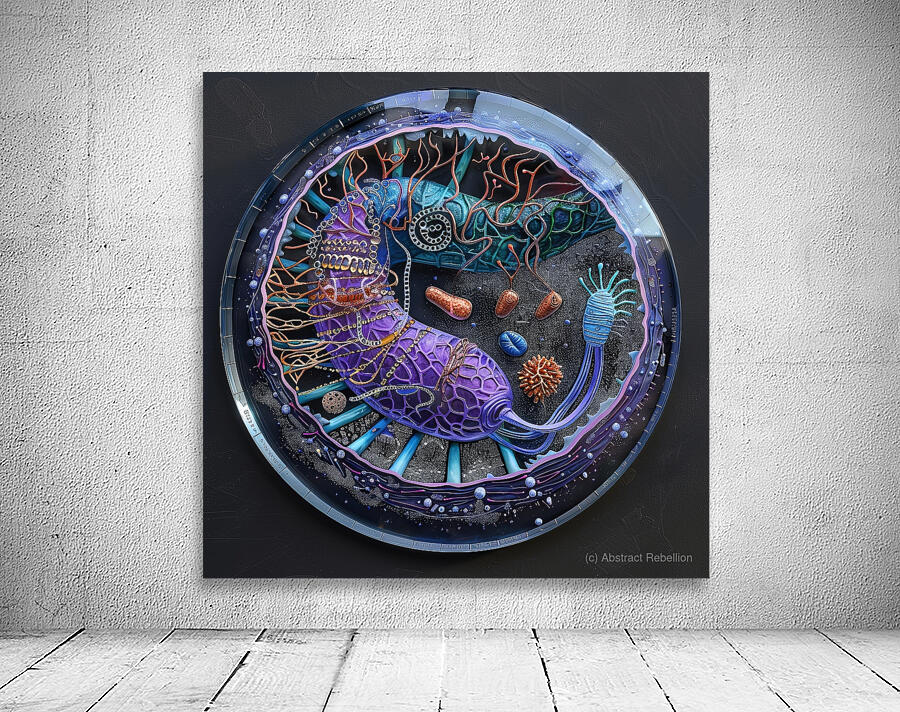 Microscopic Universe Wall Preview