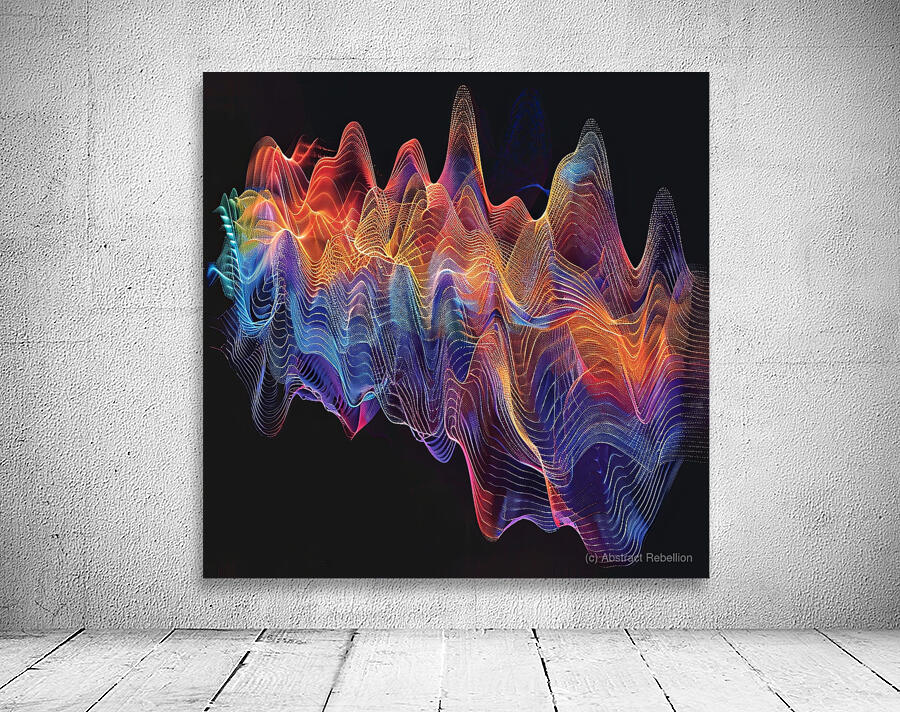 Harmonic Waves Wall Preview