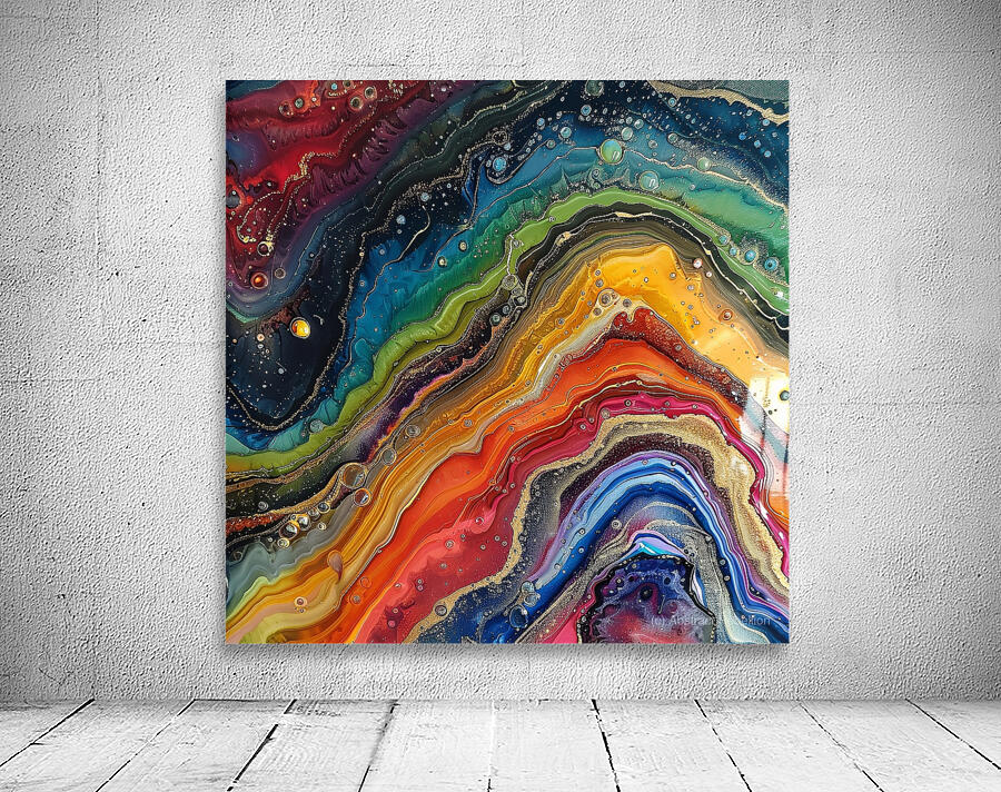 Chromatic Currents Wall Preview