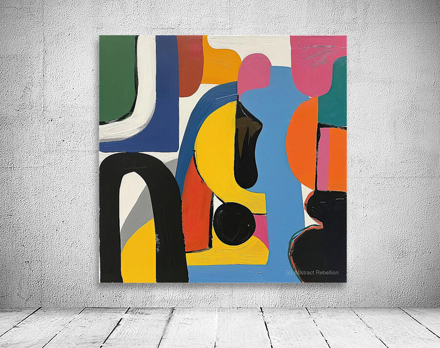 Abstract Composition 7H29P4 45 Wall Preview