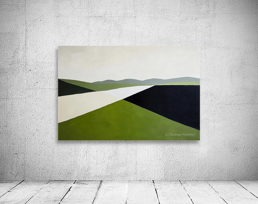 Abstract Fields 48H9N2 58 Wall Preview